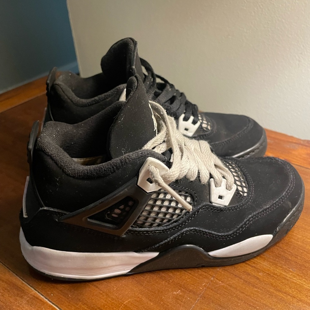 Classic Black Jordan Sneakers